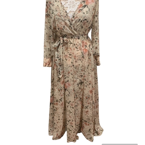 Kate and Lily Floral Dress Sz 10 - Picture 2 of 4